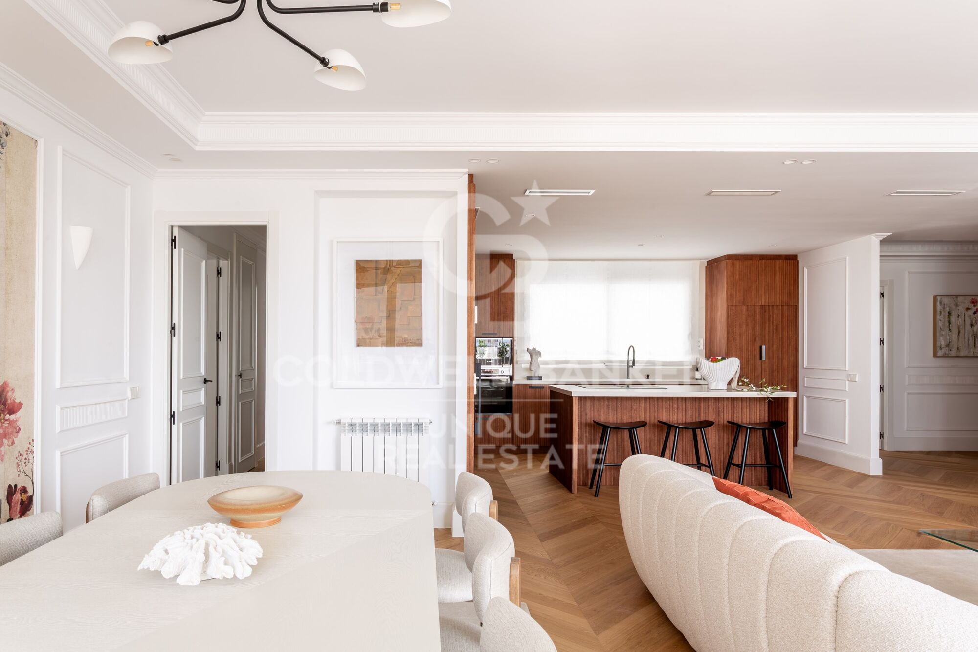 Beeindruckende Designerwohnung mit Terrasse in Chamberí, Madrid