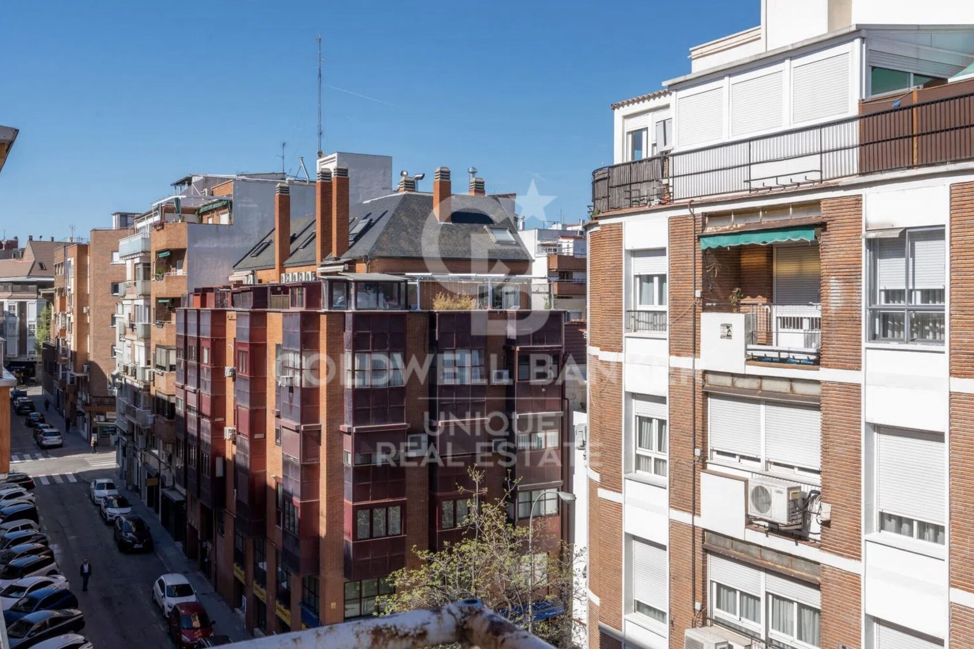 Piso exterior reformado con terraza en Guindalera, Madrid