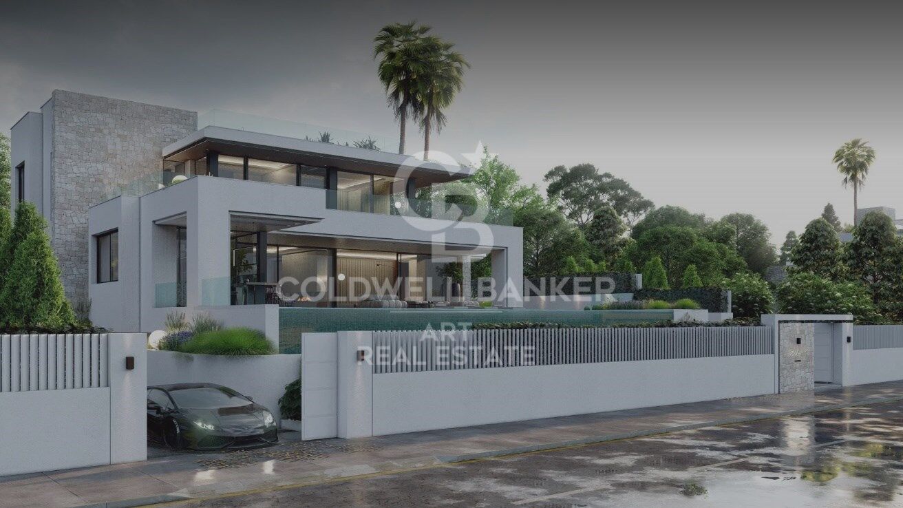 Espectacular villa de nueva construcción con impresionantes vistas al mar en Marbella
