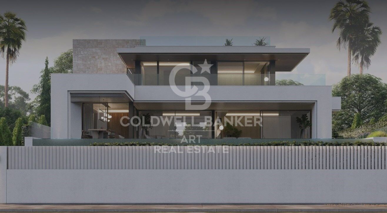 Espectacular villa de nueva construcción con impresionantes vistas al mar en Marbella