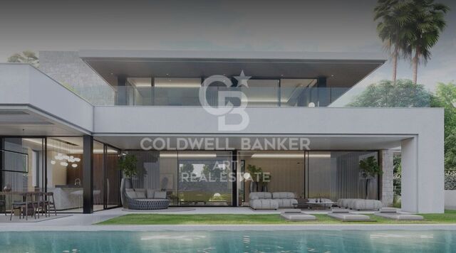 Spectacular newly built villa with stunning sea views in Marbella