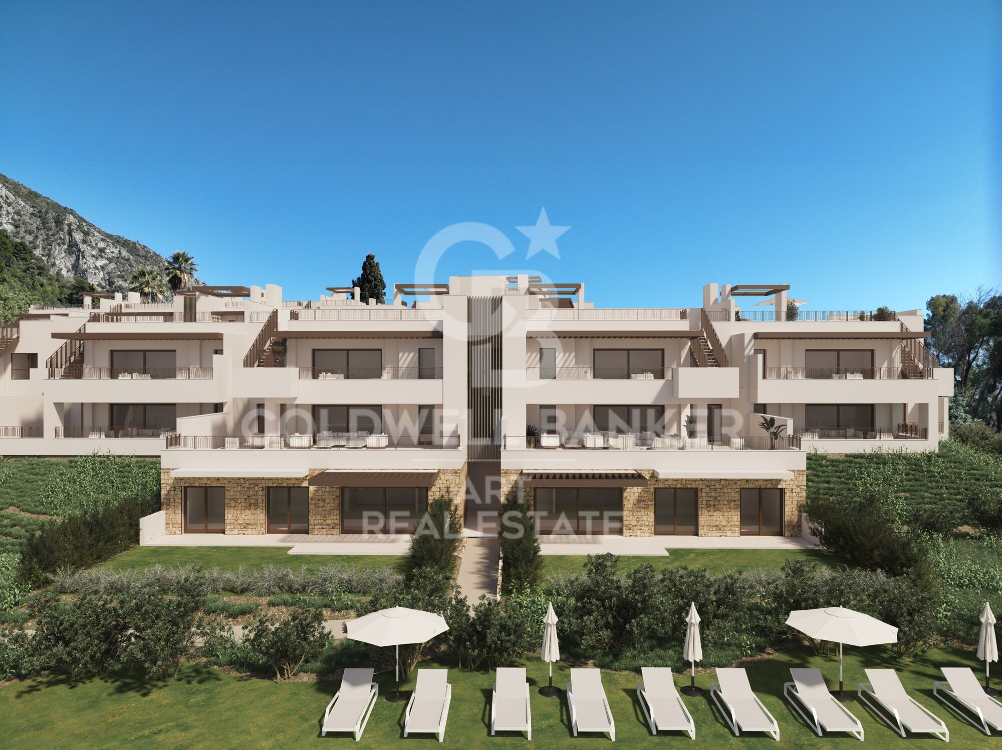 New development of apartments located in a unique natural enclave above Marbella