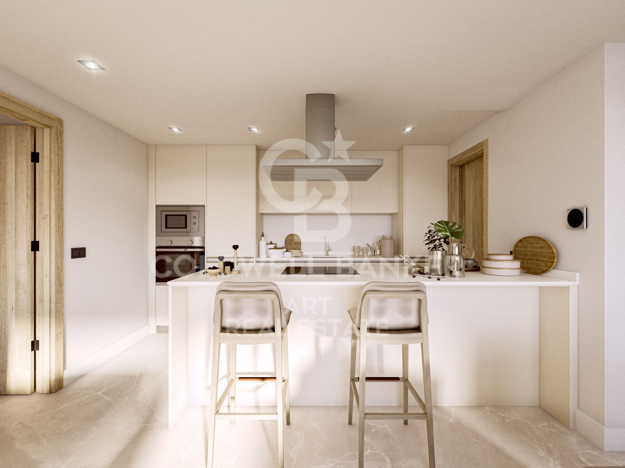 New development of apartments located in a unique natural enclave above Marbella