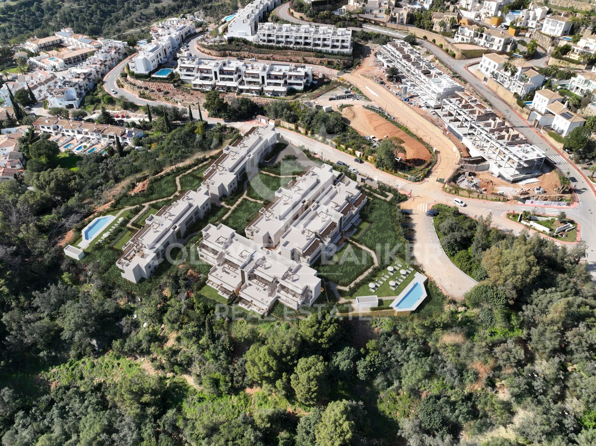 Nueva promoción de apartamentos ubicada en un enclave natural único sobre Marbella.