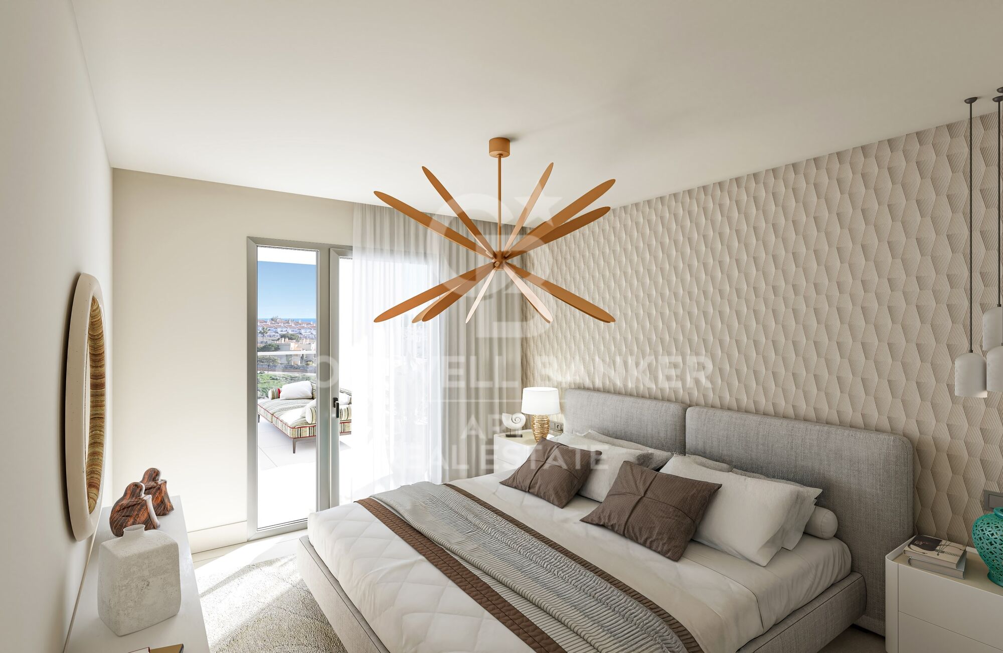 New build apartments with sea views in Manilva
