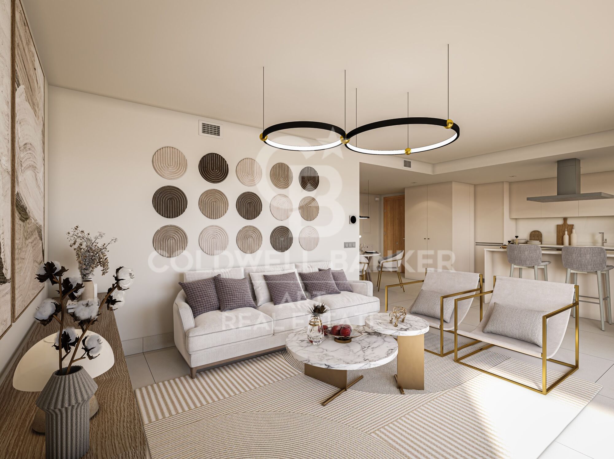 New build apartments with sea views in Manilva