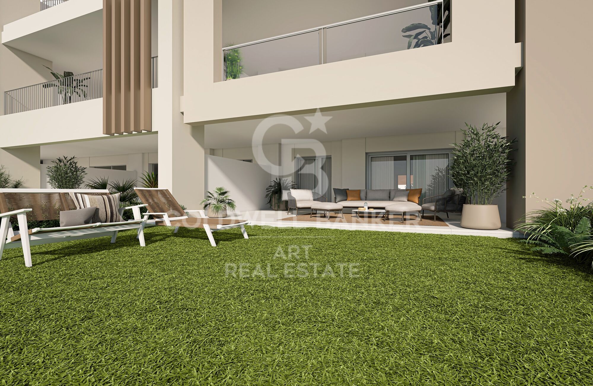 New build apartments with sea views in Manilva