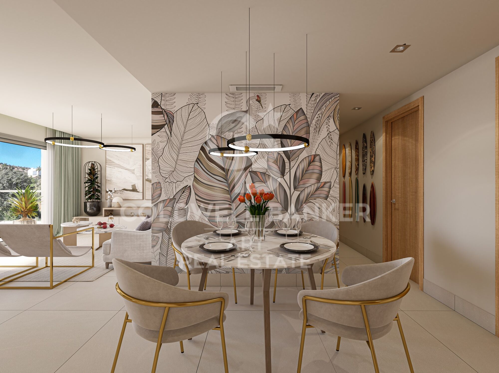 New build apartments with sea views in Manilva