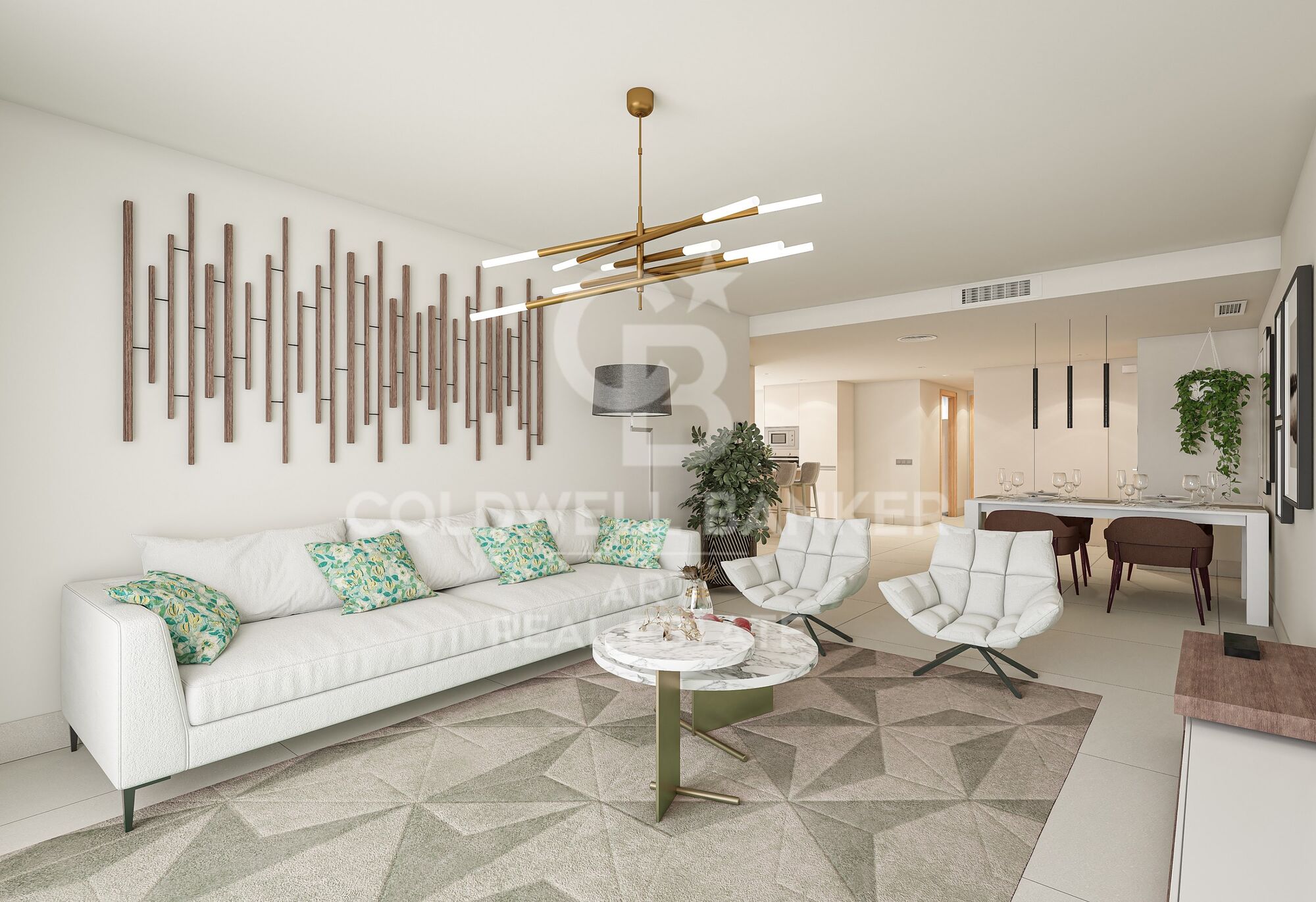 New build apartments with sea views in Manilva
