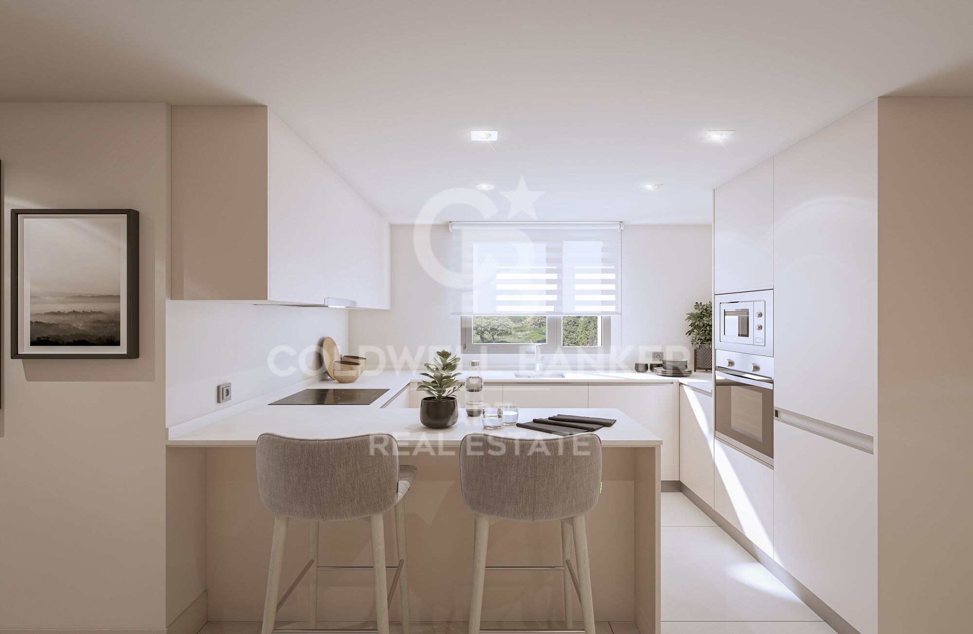 New build apartments with sea views in Manilva