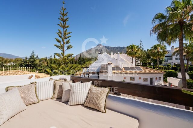 Villa mitoyenne à Altos de Salamanca, Mille d'Or de Marbella.