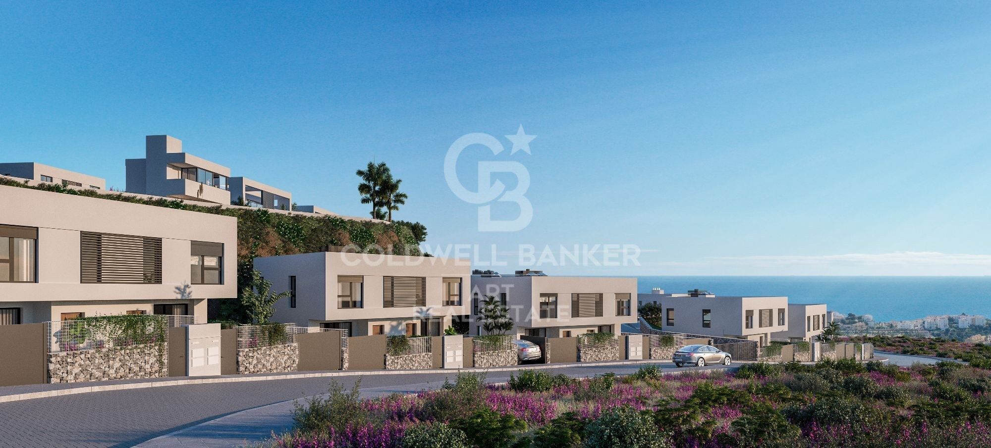 Exklusive Neubauanlage mit Meerblick auf das Mittelmeer in Riviera del Sol.