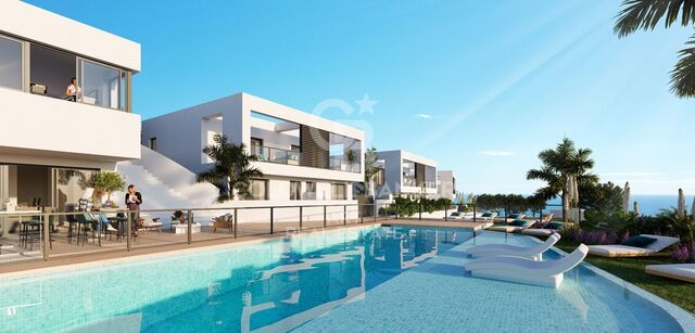 Exklusive Neubauanlage mit Meerblick auf das Mittelmeer in Riviera del Sol.