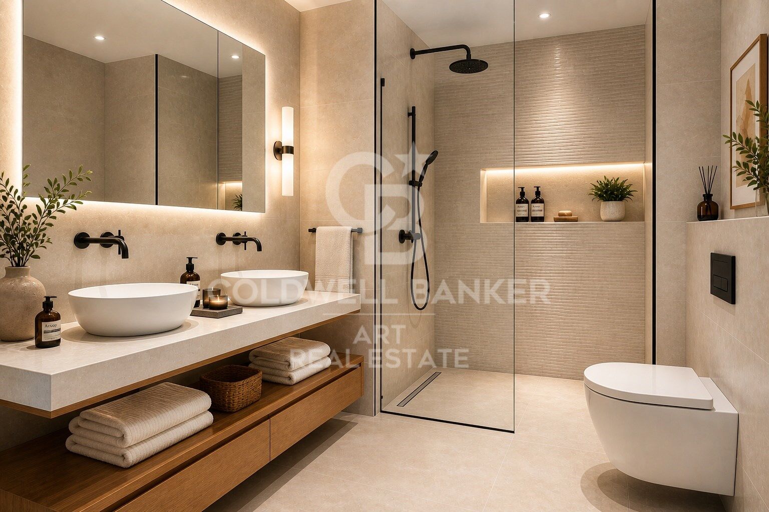 Beautiful contemporary-style villa with incredible sea views in La Cala Golf.