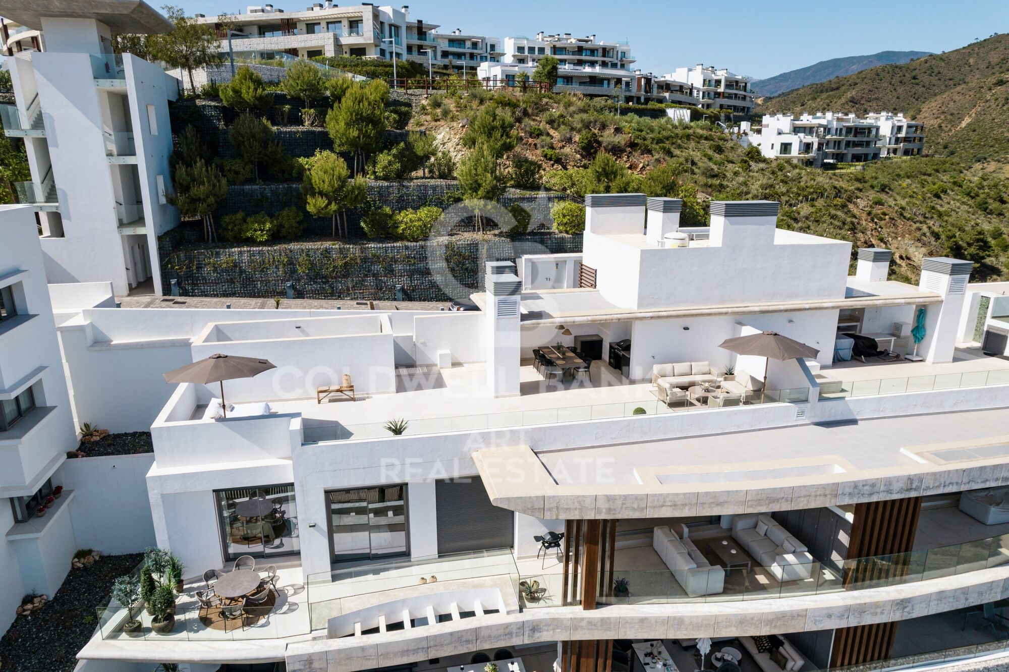 Penthouse de luxe avec vues panoramiques sur la mer à La Quinta.
