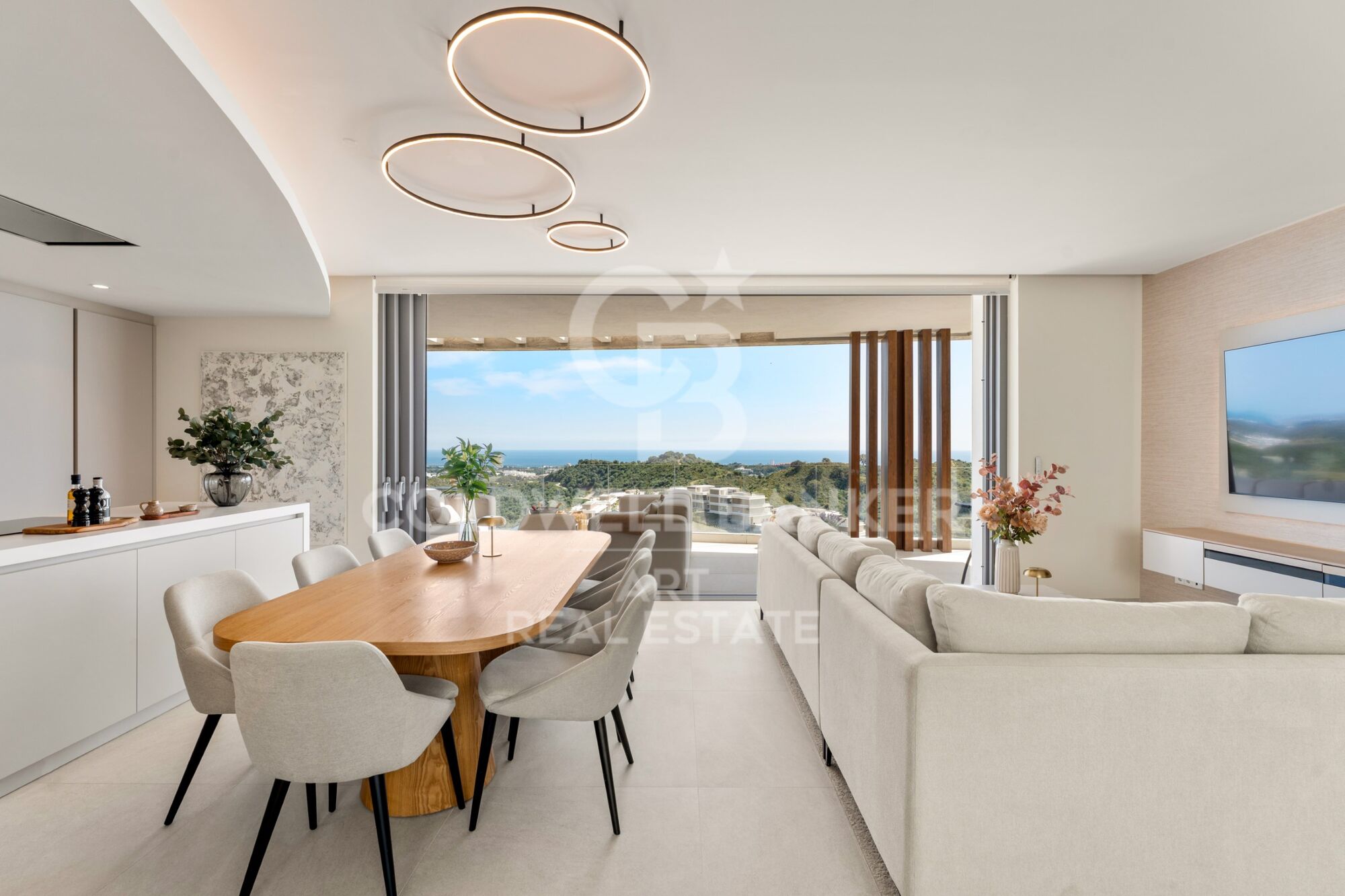 Penthouse de luxe avec vues panoramiques sur la mer à La Quinta.