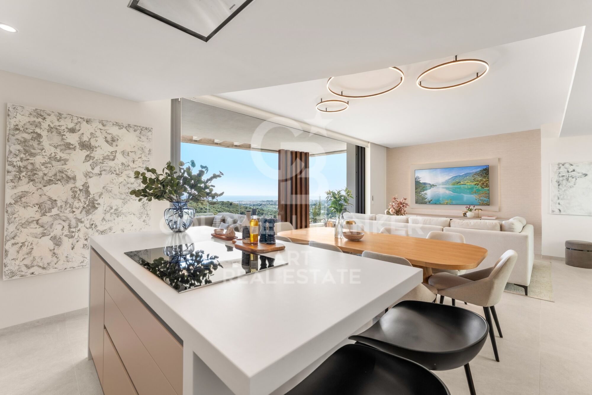 Penthouse de luxe avec vues panoramiques sur la mer à La Quinta.