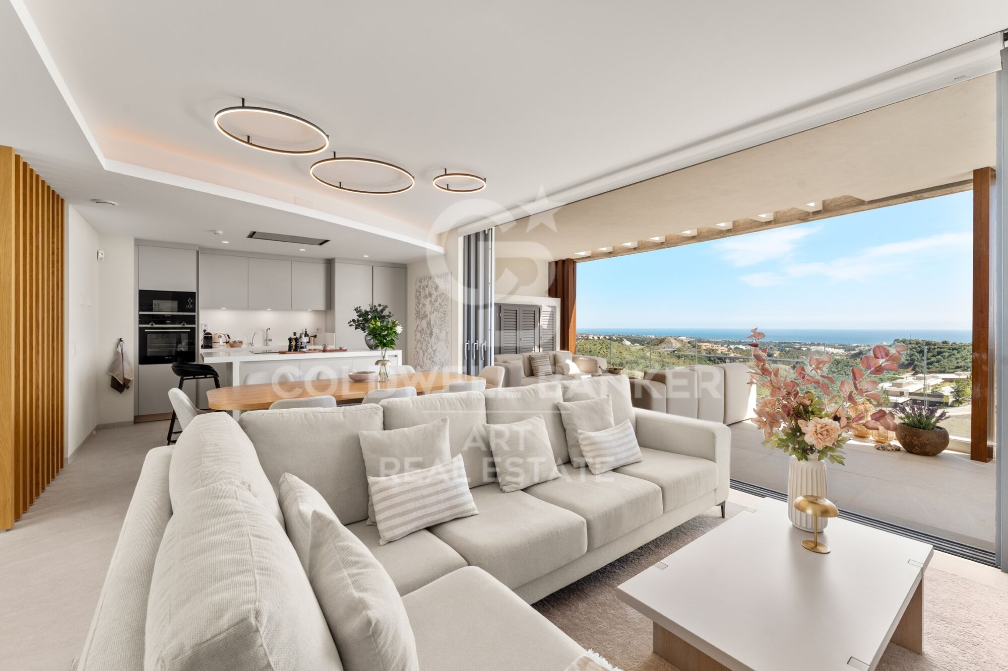 Penthouse de luxe avec vues panoramiques sur la mer à La Quinta.