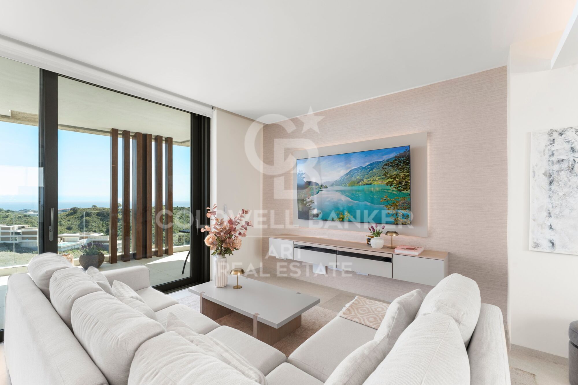 Penthouse de luxe avec vues panoramiques sur la mer à La Quinta.