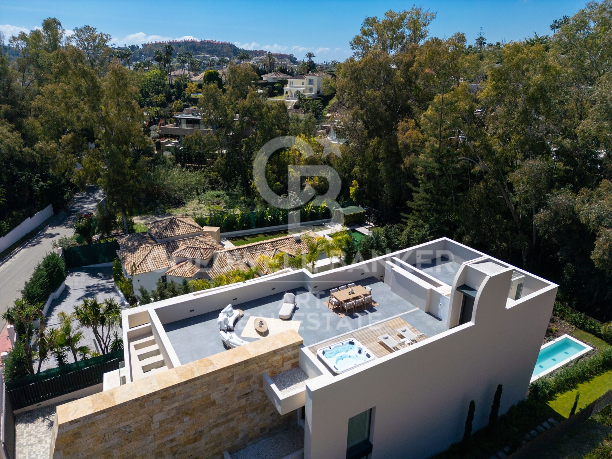 Villa contemporaine de luxe neuve à La Cerquilla, Nueva Andalucía.