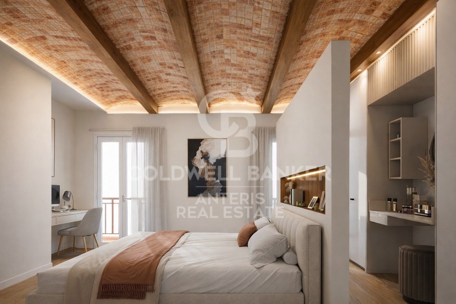 Upper-floor apartment for sale on Balmes Street