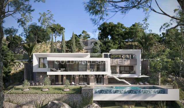 Villa Contemporaine Sophistiquée dans un Environnement Naturel Privilégié