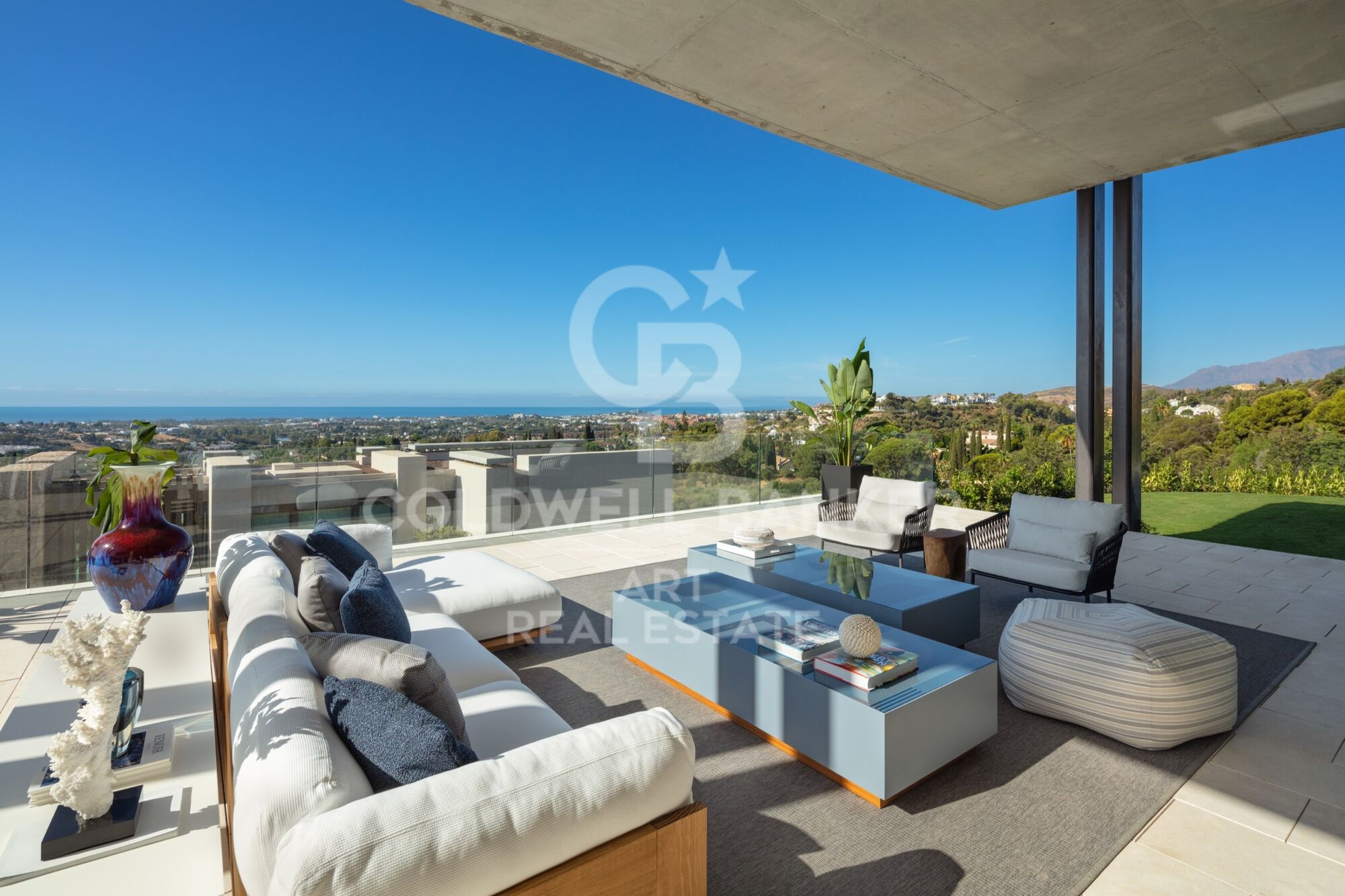 Villa con vistas panorámicas al mar - Benahavís