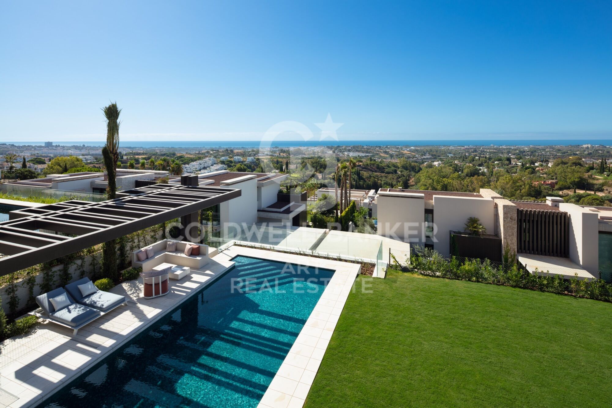 Villa con vistas panorámicas al mar - Benahavís