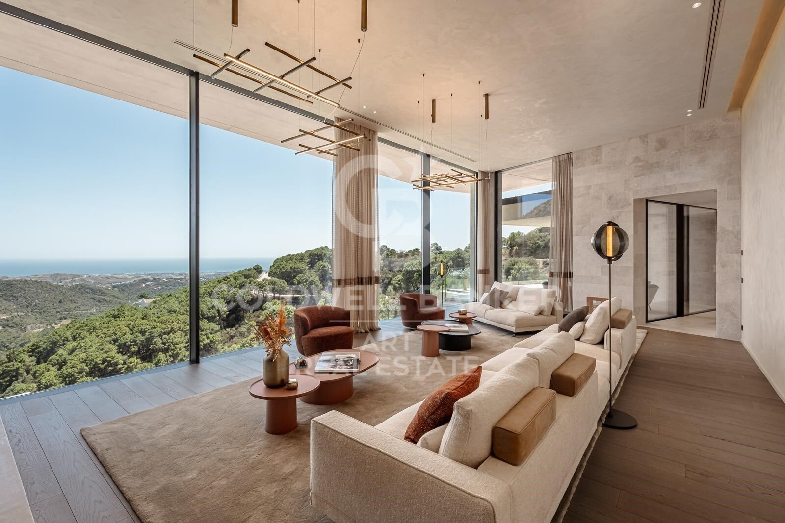 Spectacular eco-conscious villa with panoramic views in Monte Mayor, Benahavís