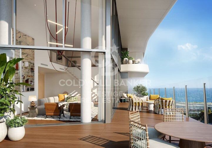 Iconic building in Barcelona: A luxury in heights in Diagonal Mar