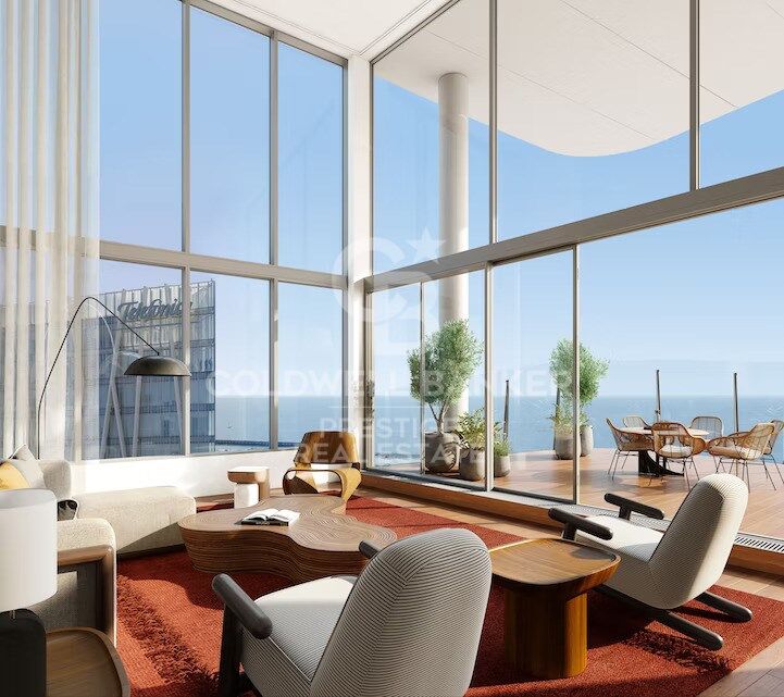 Iconic building in Barcelona: A luxury in heights in Diagonal Mar