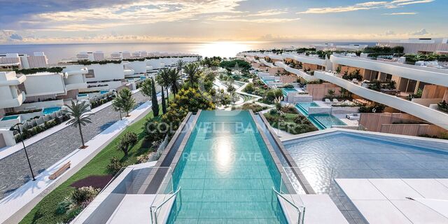 Maisons jumelées spectaculaires avec vue sur la mer à Marbella
