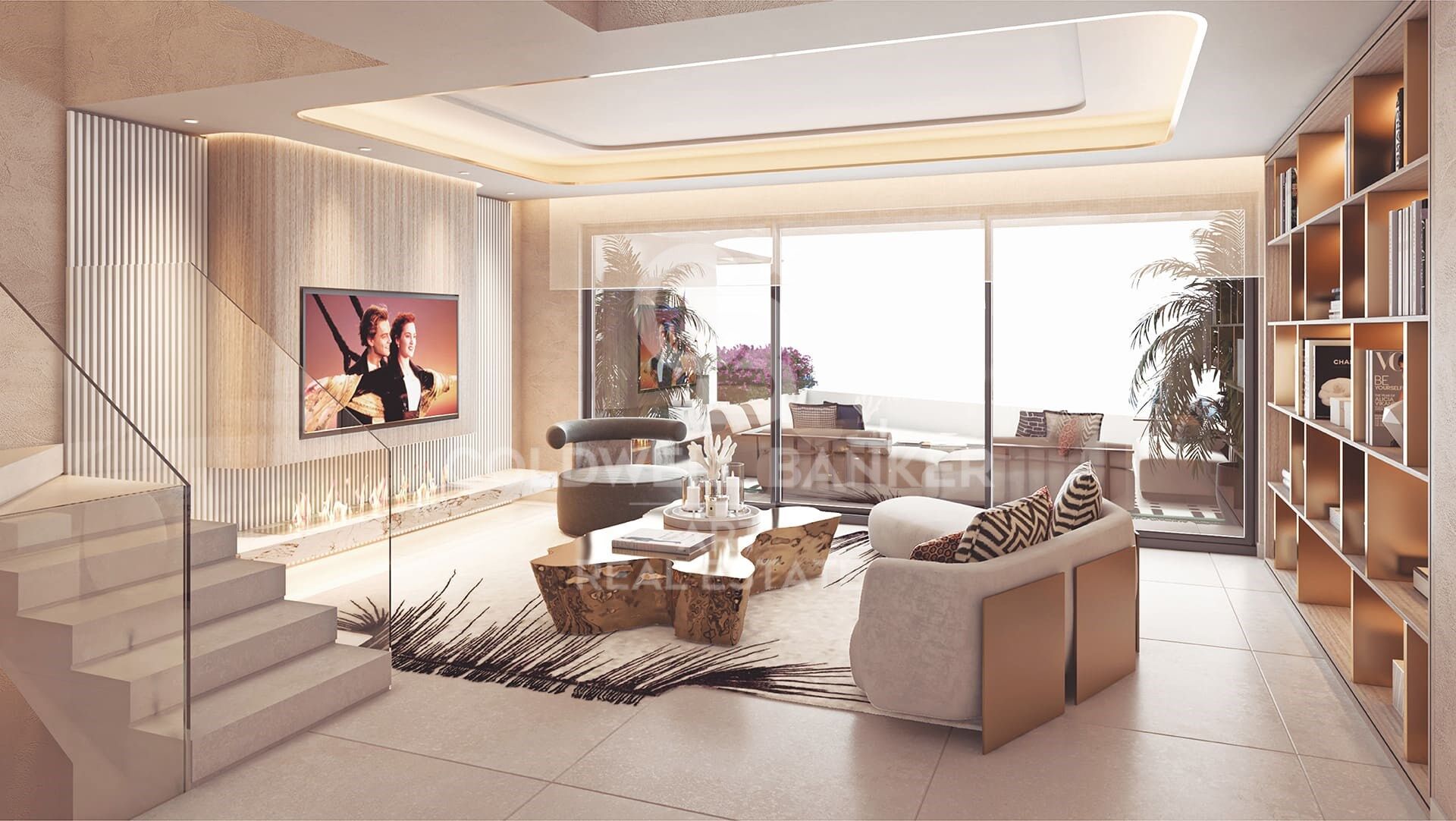 Newly built second floor apartments with sea views in Marbella