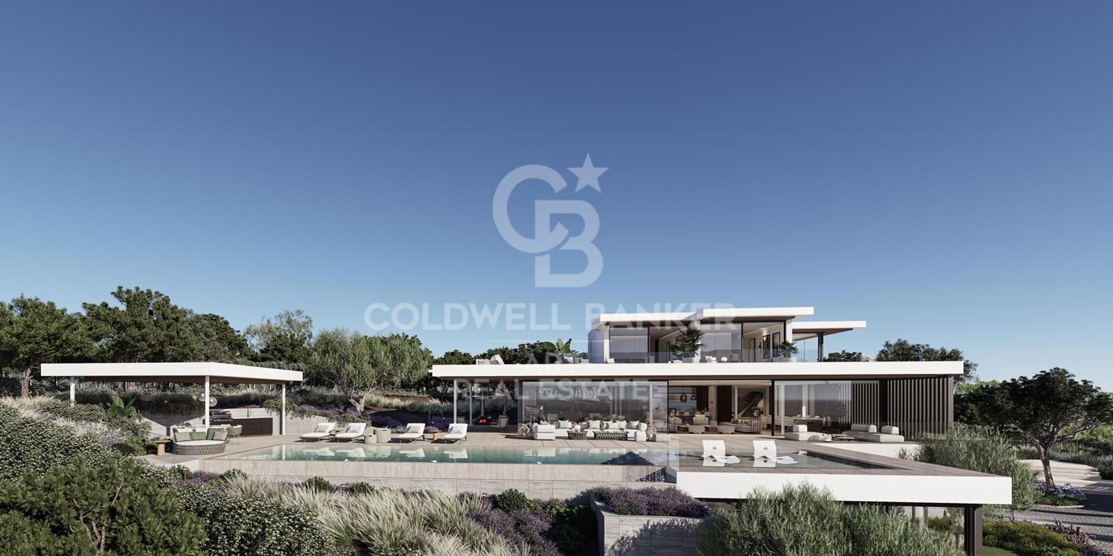 Villa spectaculaire avec vue panoramique dans la réserve de Sotogrande