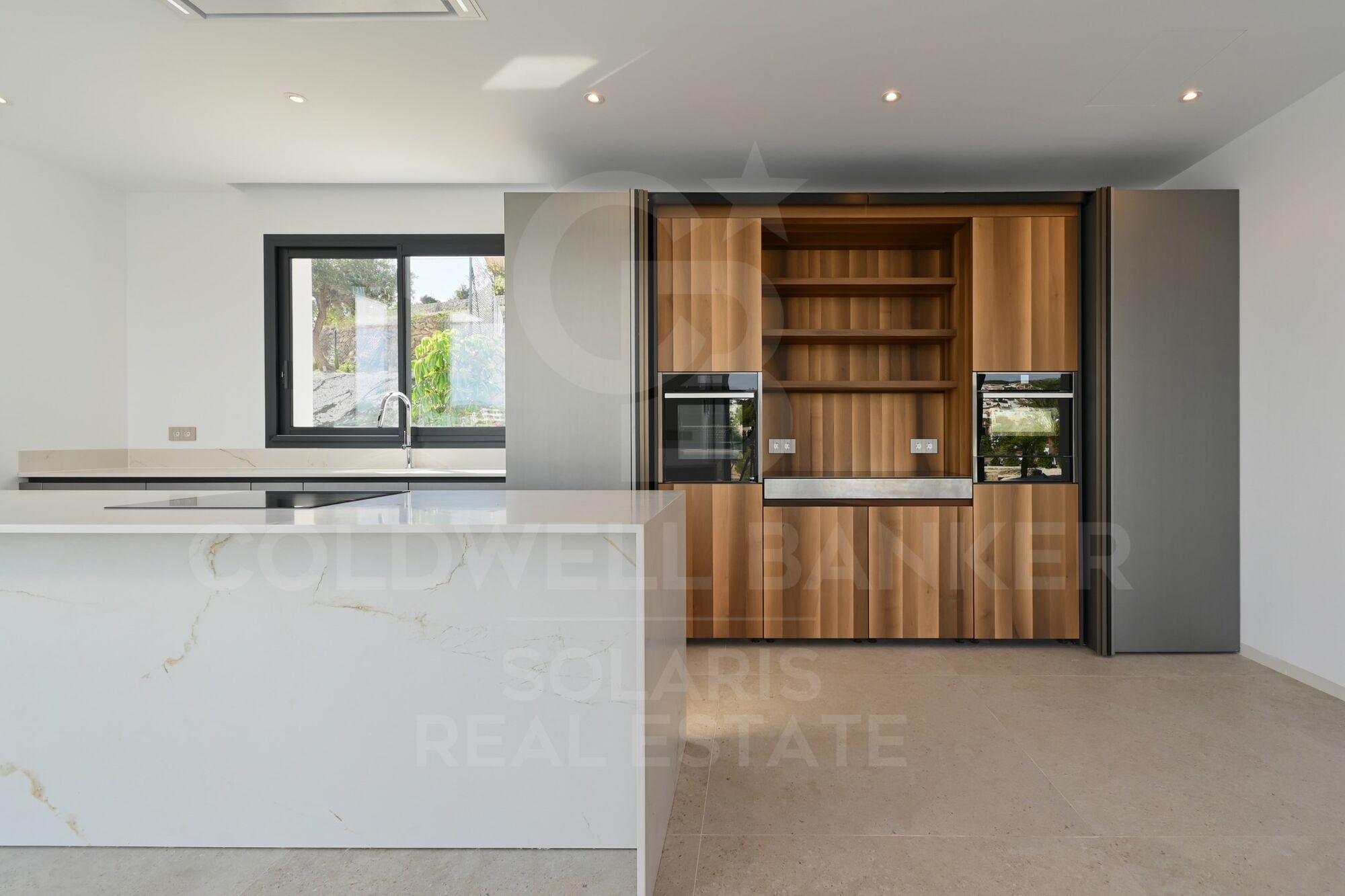 Nouvelle villa de luxe avec vue sur la mer à La Fustera, Benissa | Piscine à débordement, spa, cinéma