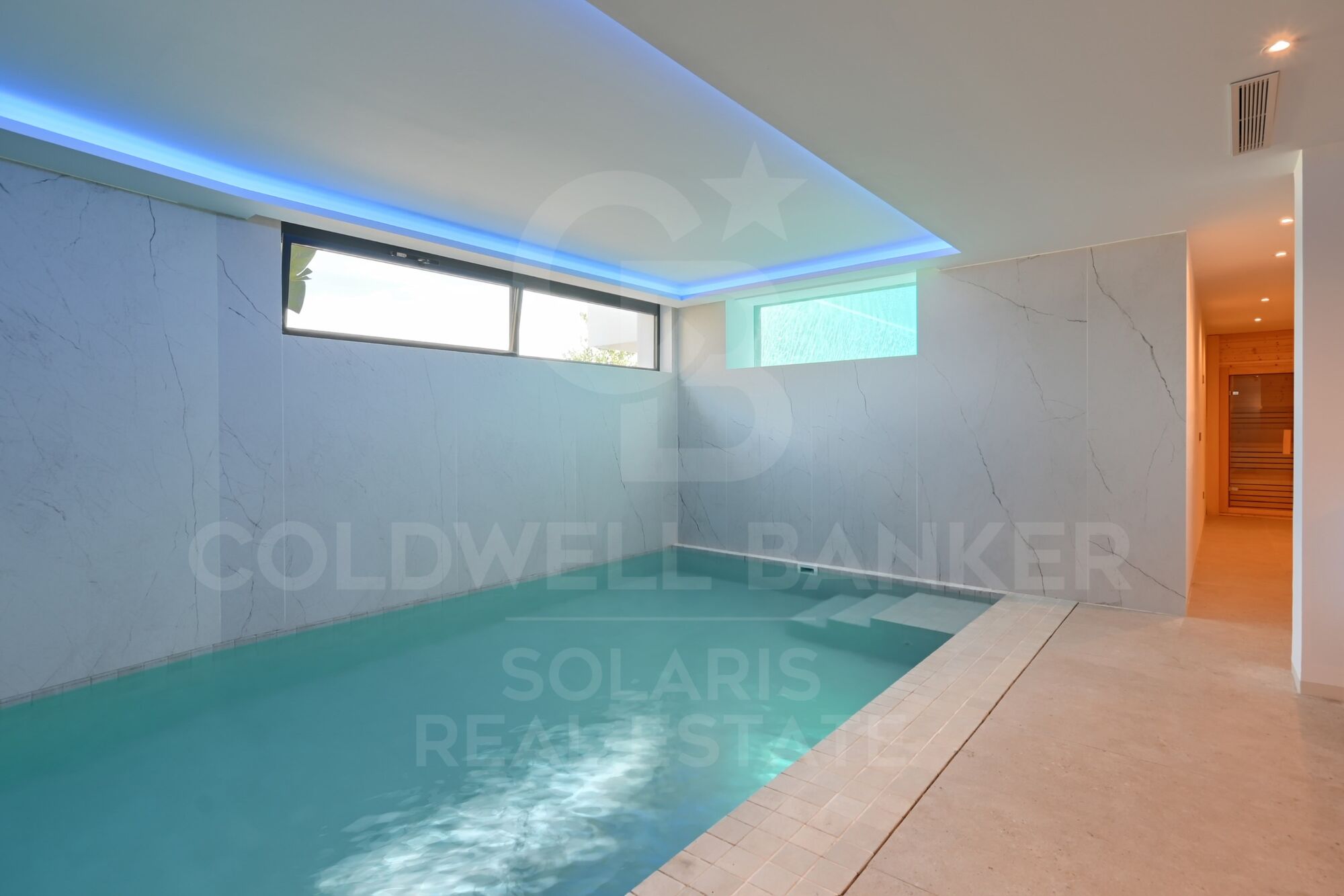 Neue Luxusvilla mit Meerblick in La Fustera, Benissa | Infinity-Pool, Spa, Kino