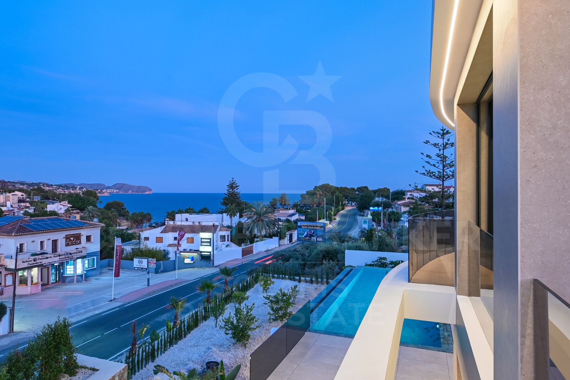 New Luxury Villa with Sea Views in La Fustera, Benissa | Infinity Pool, Spa, Cinema