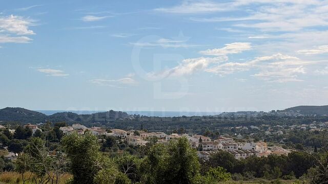 Exceptional plot with sea views in Benitachell - 12,153 m² in prime location