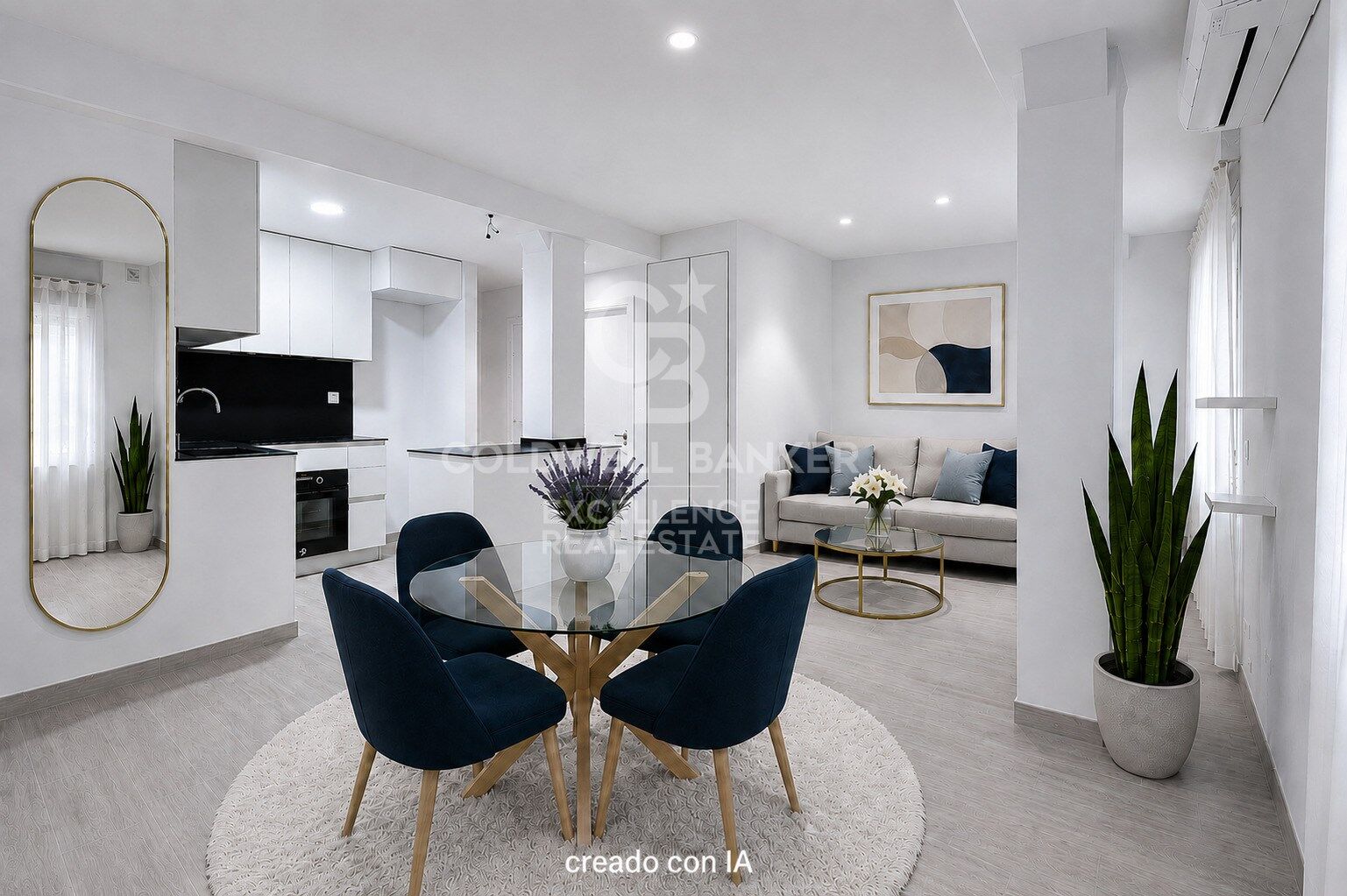 Bright renovated flat in El Carmen