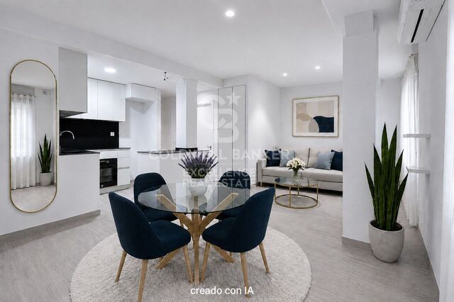 Appartement lumineux rénové à El Carmen