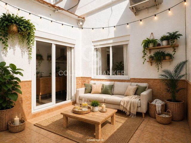 Appartement rénové avec terrasse, poutres apparentes et finitions haut de gamme à Arrancapins