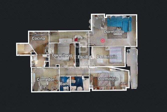 Spacieux et Lumineux Appartement de 107 m² avec Vue sur la Mer à côté du Port de Castellón