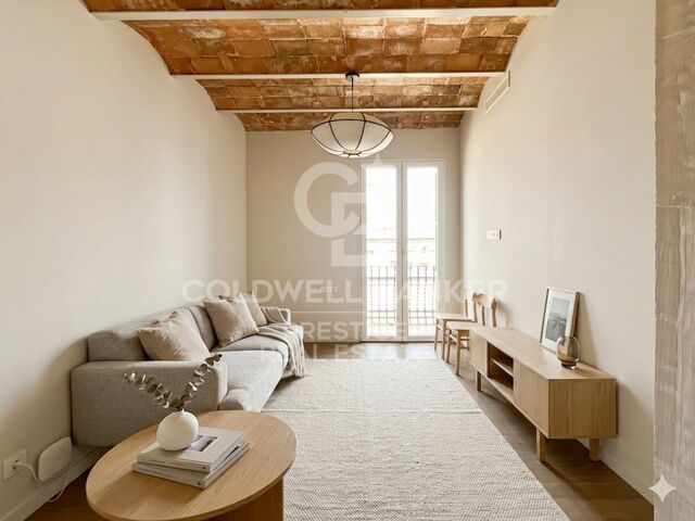 Penthouse rénové, tout neuf, à La Barceloneta