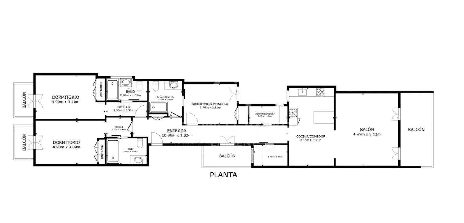 Flat 3 Bedrooms Sale Barcelona