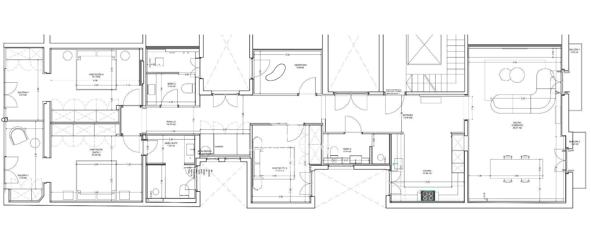 Piso en venta reformado a estrenar ubicado en el Quadrat d'Or con balcones típicos del Eixample
