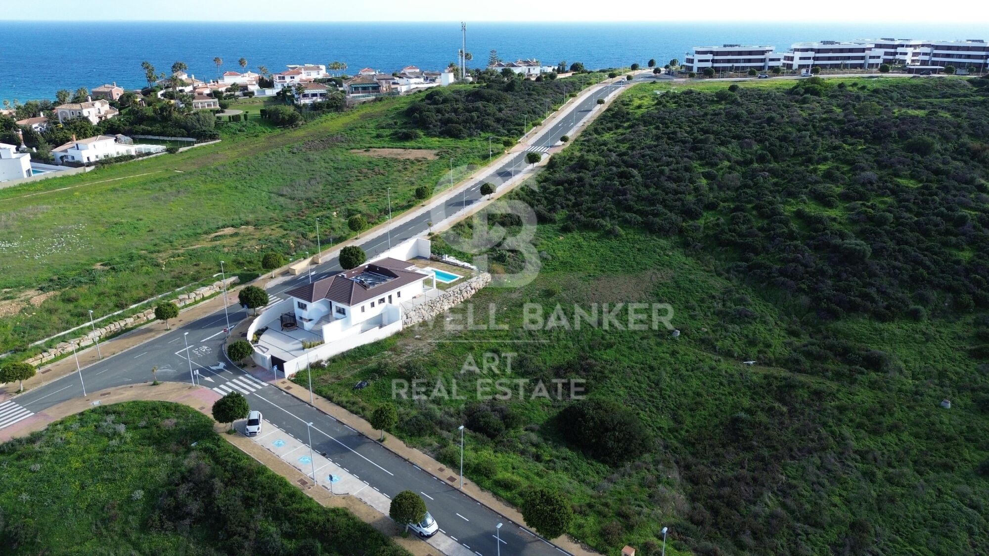 Exclusive Plot with Contemporary Villa Under Development in Casares Costa
