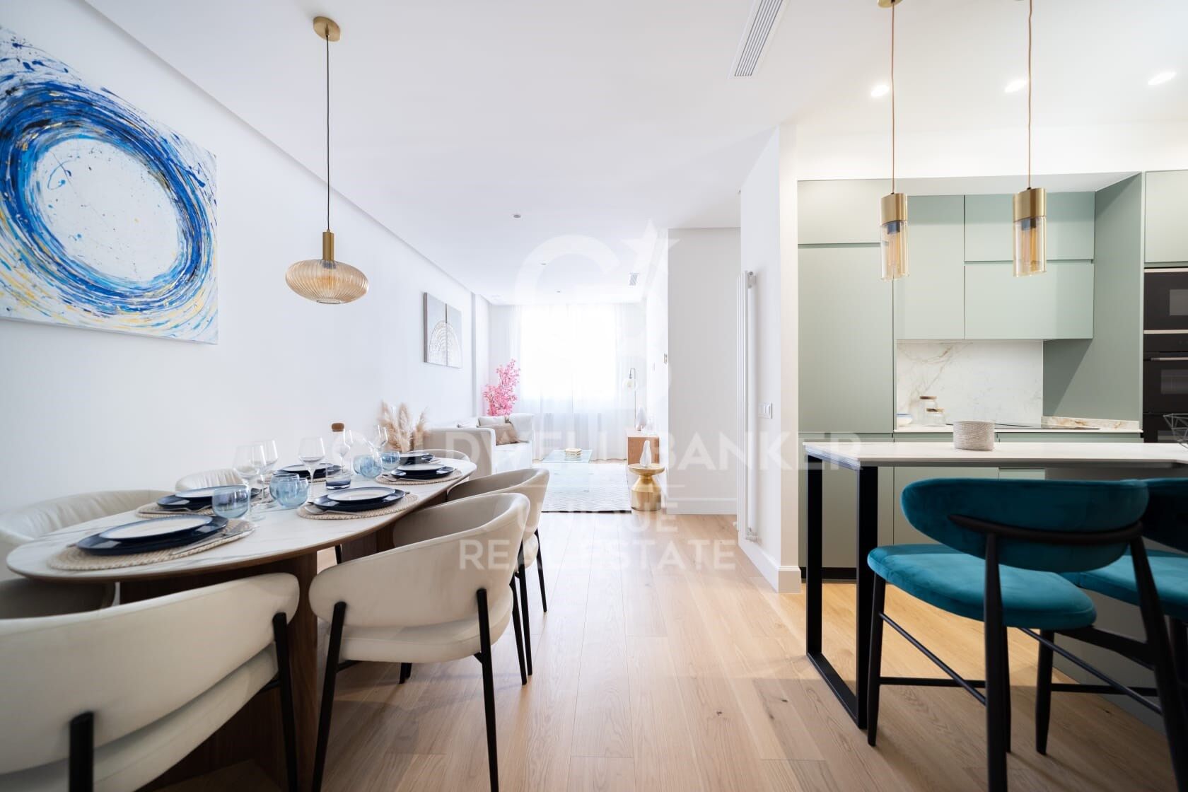 Appartement rénové de deux chambres à Recoletos, quartier de Salamanca