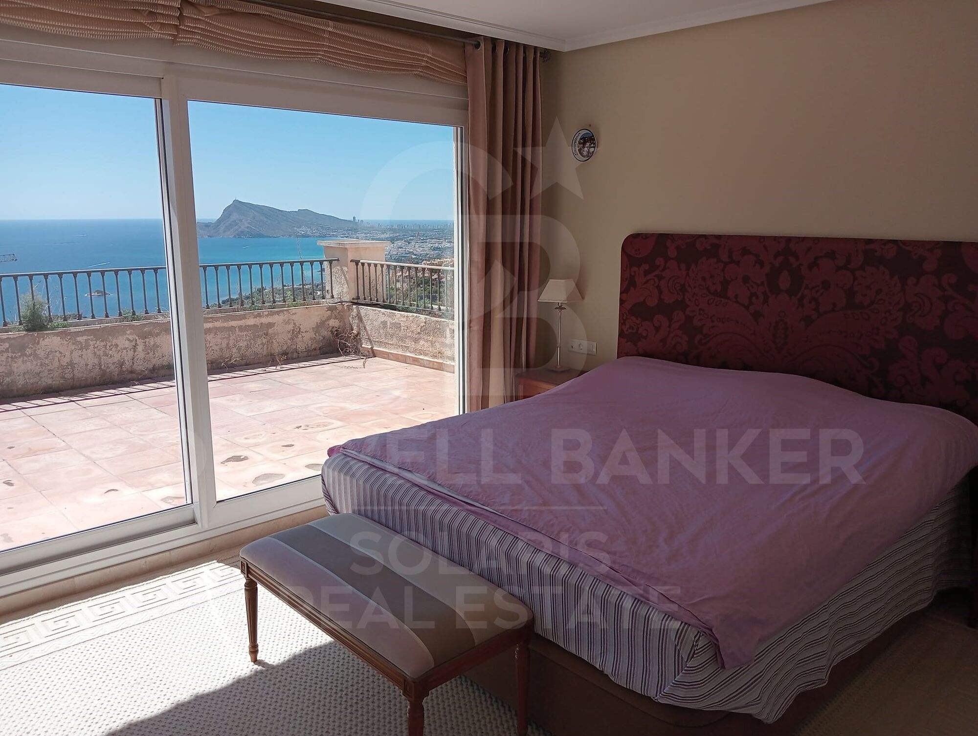 Luxus-Penthouse mit Panoramablick auf das Mittelmeer in den Altea Hills