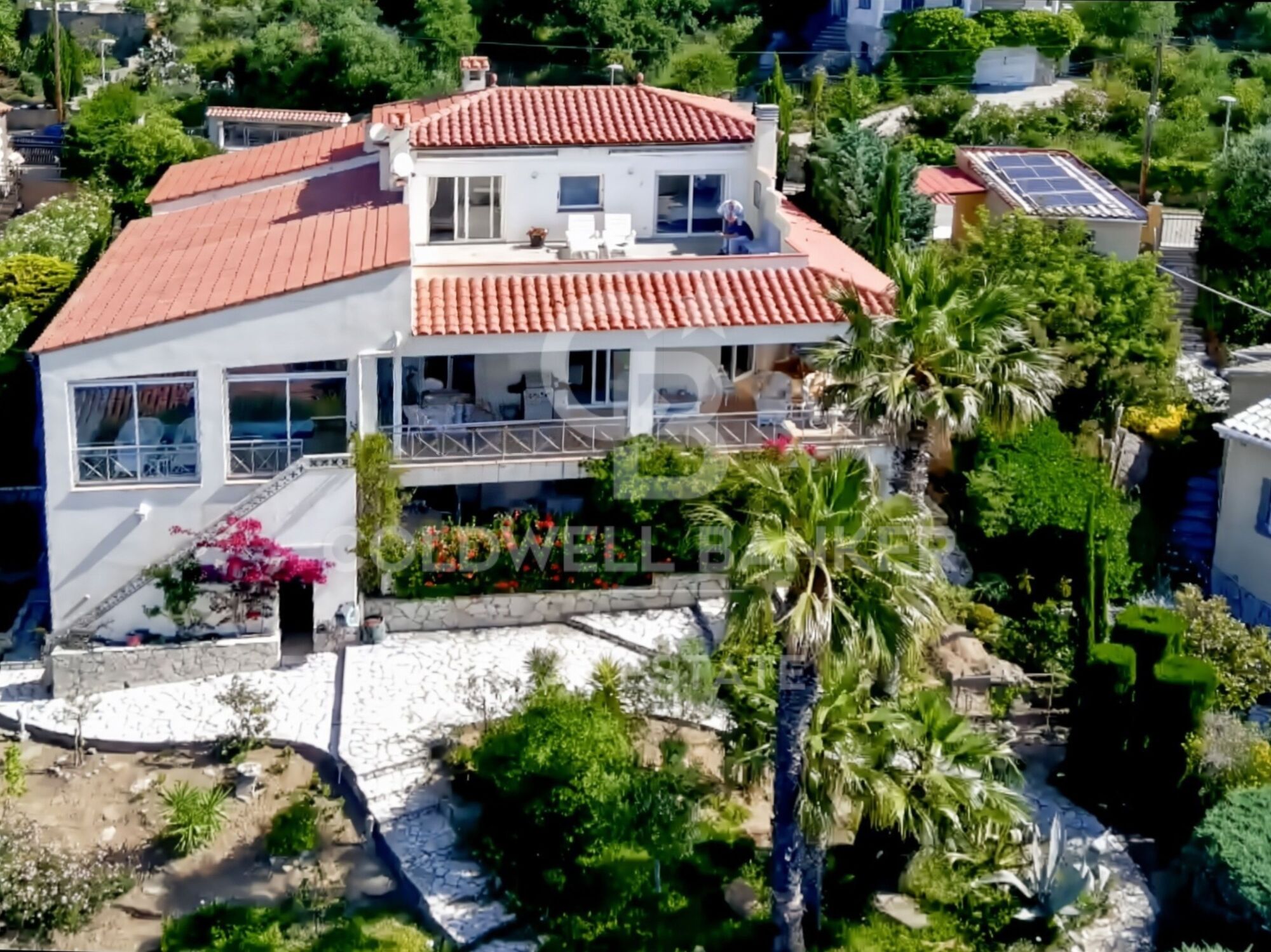 Villa avec piscine intérieure et vue mer à Mas Isaac