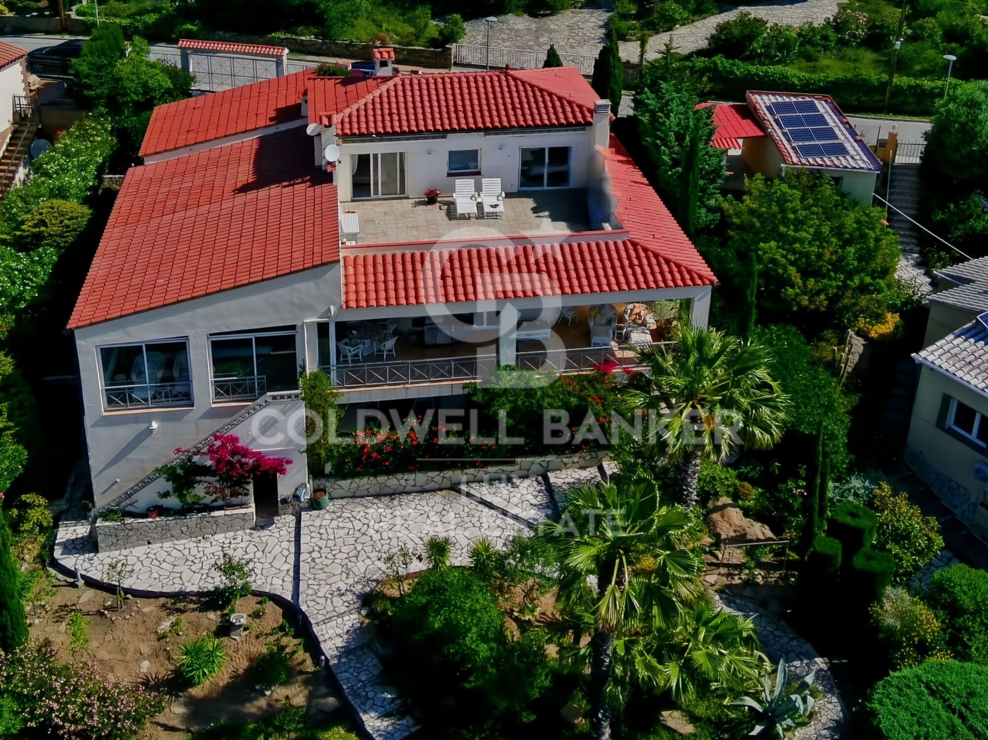 Villa avec piscine intérieure et vue mer à Mas Isaac